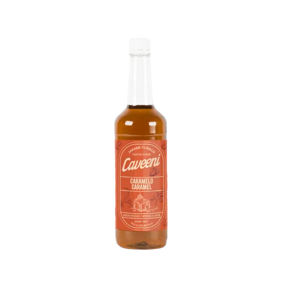 3142-750 CAVEENI Jarabe Sabor Caramelo 750 Ml