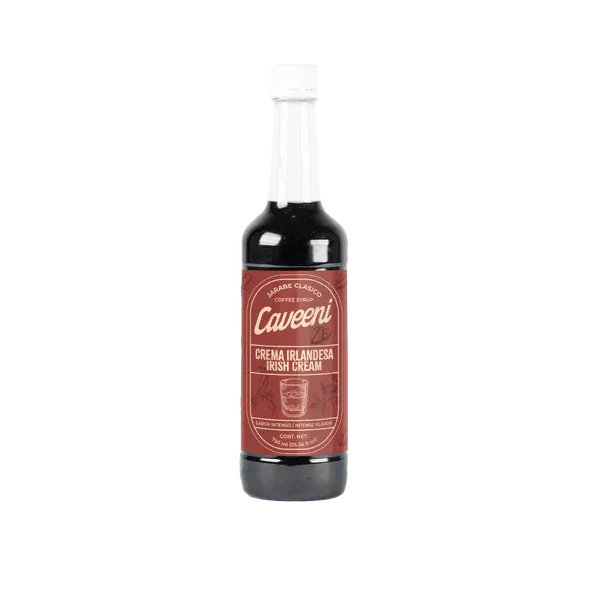 3143-750 CAVEENI Jarabe Sabor Crema Irlandesa 750 Ml