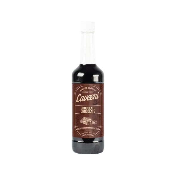 3138-750 CAVEENI Jarabe Sabor Chocolate 750 Ml