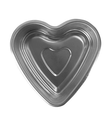 MCC Molde Corazón Chico Aluminio 22*20*5.5  cm