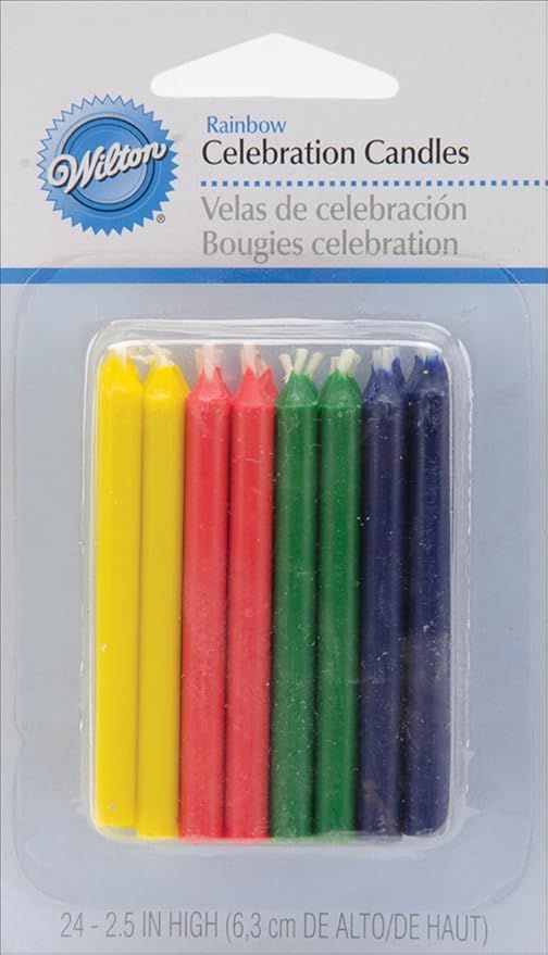 WILTON 2811-284 VELAS ARCOIRIS