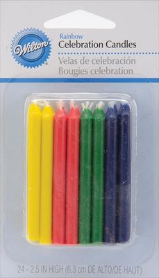 WILTON 2811-284 VELAS ARCOIRIS