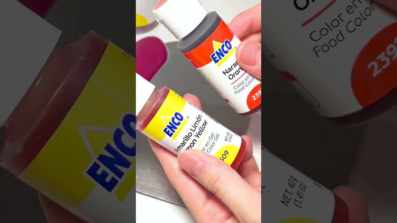 ENCO 1008-250 Color Liquido Amarillo Limon 250 Grs