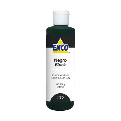 ENCO 1130-250 Colorante en gel Negro 250 gr ENCO