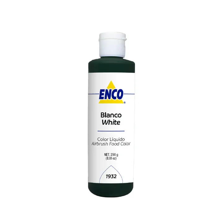 1932-250 Color Liquido Blanco 250 Grs ENCO