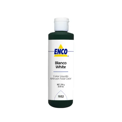 1932-250 Color Liquido Blanco 250 Grs ENCO