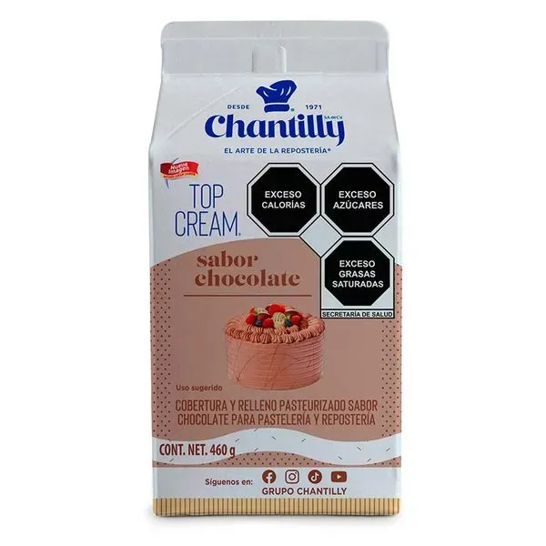 04092 Top Chocolate Chantilly 460 grs