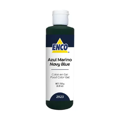 2923-250 Color Gel Azul Marino 250 Grs ENCO