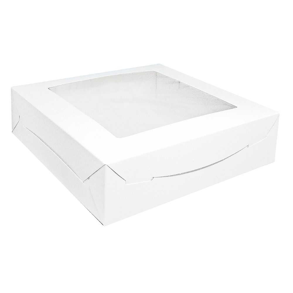 CAJA 12 Caja Blanca C/ Ventana 9 Cupcake + Inserto