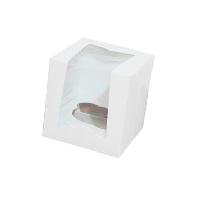 CAJA 14 Caja Blanca C/ Ventana (30.5*21*5.5 Cm) 6 Donas