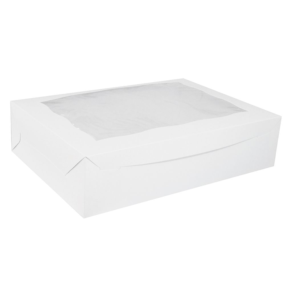 CAJA 18 Caja Blanca C/ Ventana 12 Cupcake + Inserto