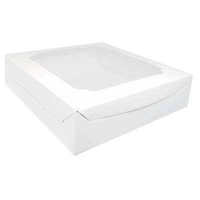 CAJA 23 Caja Blanca C/ Ventana (20.5*20.5*5.5 Cm) 4 Donas