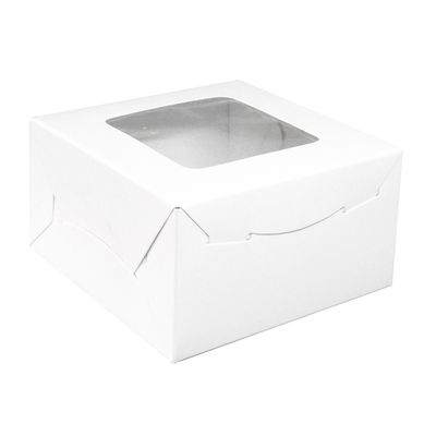 CTCV6 Caja Blanca C/ Ventana 6"*6"*6" Pulgadas