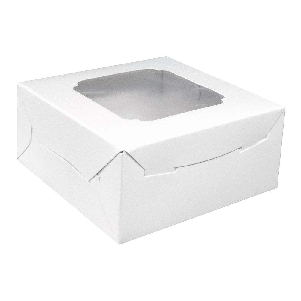 REPOSTERA 39 Caja Blanca Con Ventana (13*13*8 Cm)