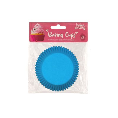 888-392 Capacillo Estándar Bright Blue 75 Pzas