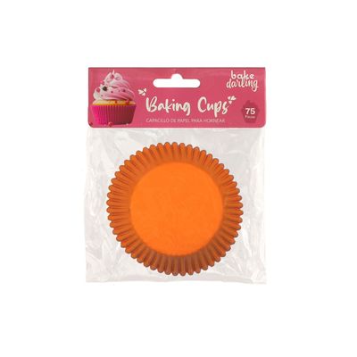 BAKE DARLING 888-395 Capacillo Estándar Neon Orange 75 Pzas