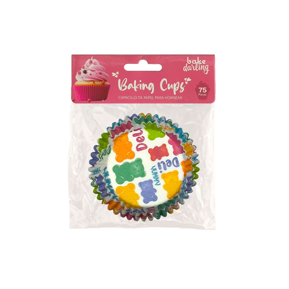 BAKE DARLING 888-297 Capacillo Estándar Party 75 Pzas