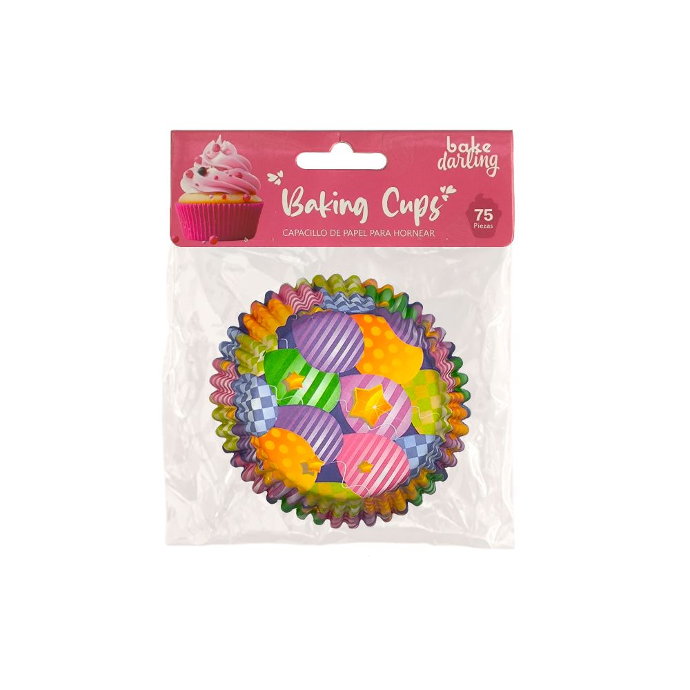 BAKE DARLING 888-294 Capacillo Estándar Celebrate 75 Pzas