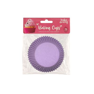 BAKE DARLING 888-197 Capacillo Estándar Light Lavander 75 Pzas