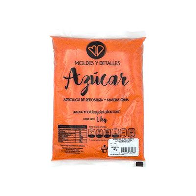AG-1NA Azúcar Granulada Fina Naranja 1 Kg