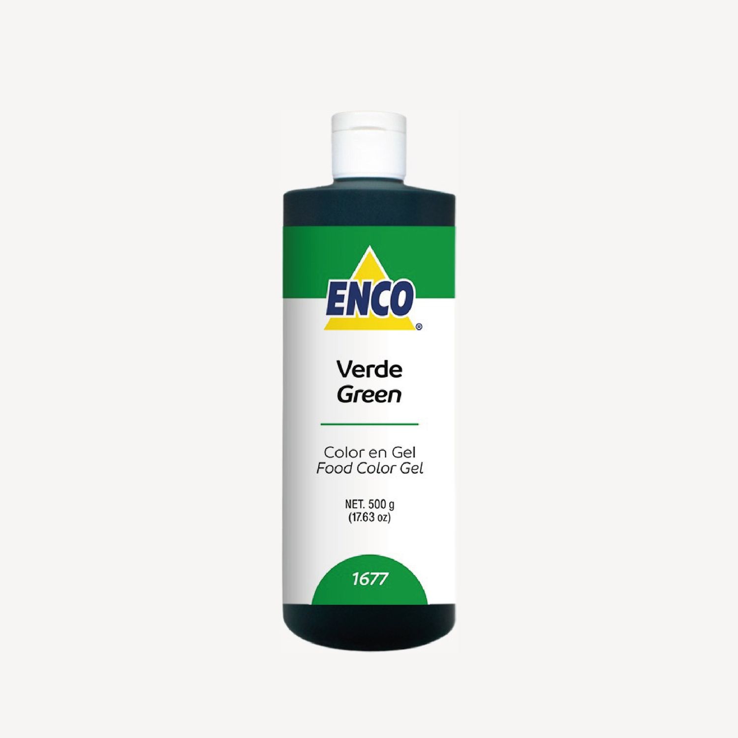 Mega Color Gel Verde 500 Grs ENCO 1677-500