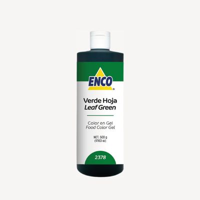 Mega Color en gel Verde Hoja 500 gr ENCO 2378-500