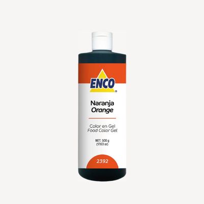 Mega Color en gel Naranja 500 gr ENCO 2392-500