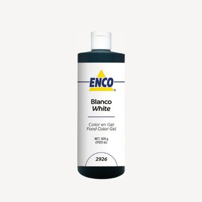 Mega Color en gel Blanco 500 gr ENCO 2926-500