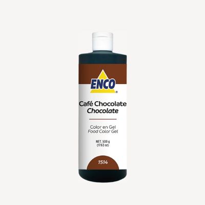 Mega Color Gel Café Chocolate 500 Grs ENCO 1514-500