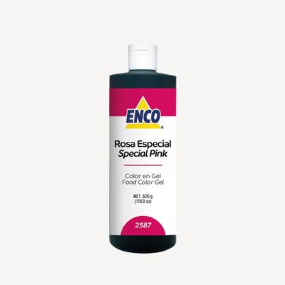 Mega Color Gel Rosa Especial 250 Grs ENCO 2587-500