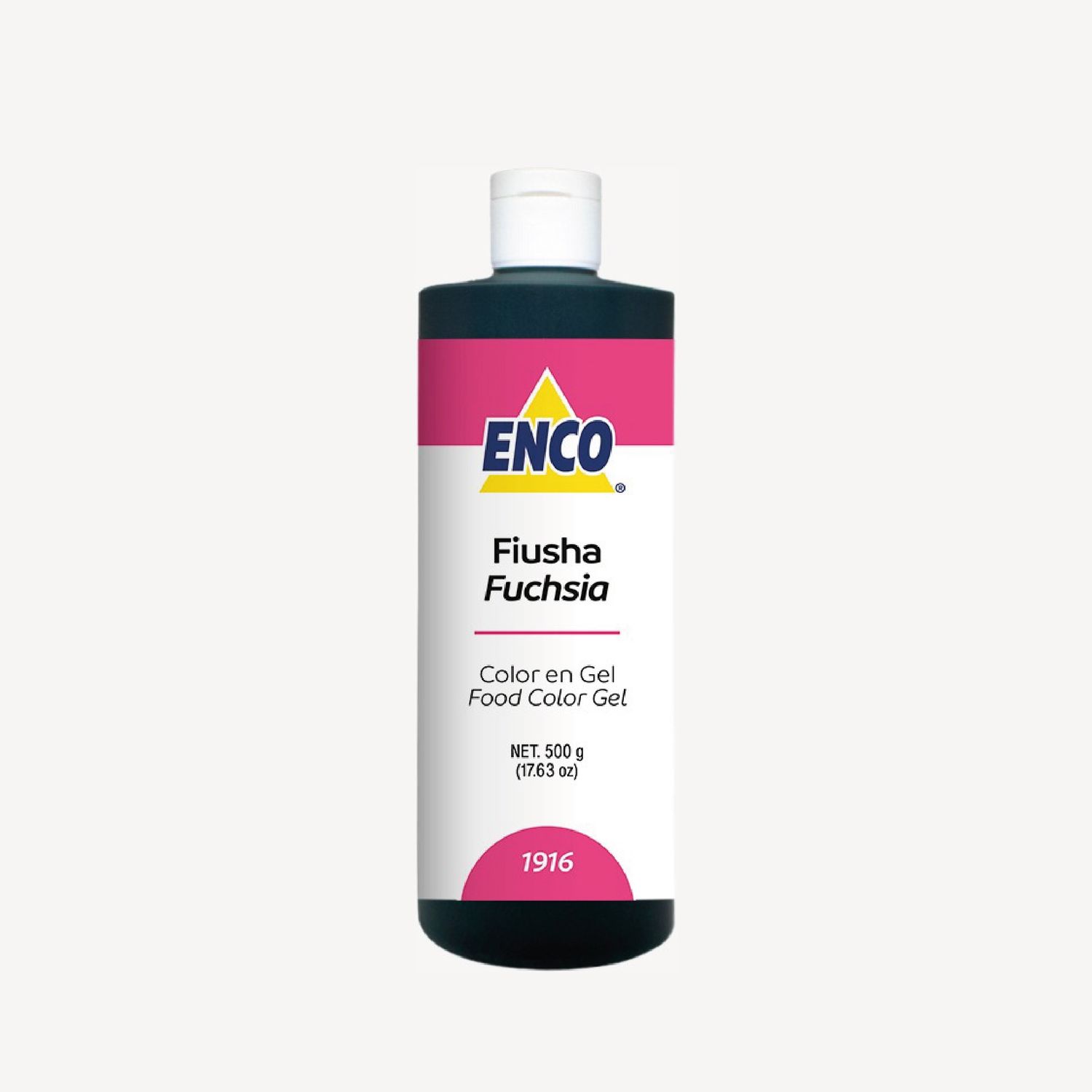 Mega Color Gel Rosa Fiusha 500 Grs ENCO 1916-500