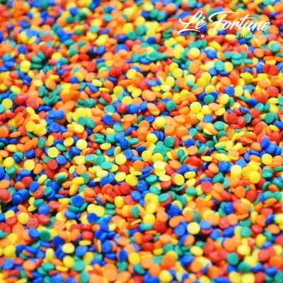 Q51574 Confeti Redondo Mediano Tono Brillante 1 Kilo