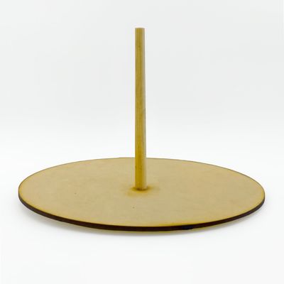 Base Para Pastel MDF de Uso Rudo Con Soporte 30 cm BD-0030 Base Para Pastel MDF de Uso Rudo Con Soporte 30 cm BD-0030