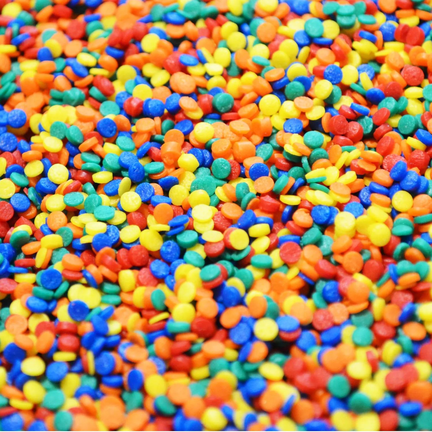 Q51574 Confeti Redondo Mediano Tono Brillante 1 Kilo