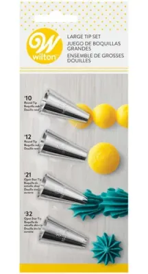 WILTON 418-6608Juego de Dullas Grandes   4 piezas