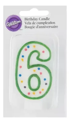 281109106 Vela Seis Años Verde