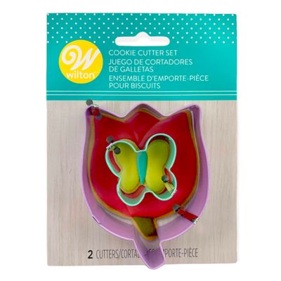2308-0-0347 Wilton Juego Cortadores Mariposa Flor Pascua 2 Piezas. 2308-0-0347 Wilton Juego Cortadores Mariposa Flor Pascua 2 Piezas.