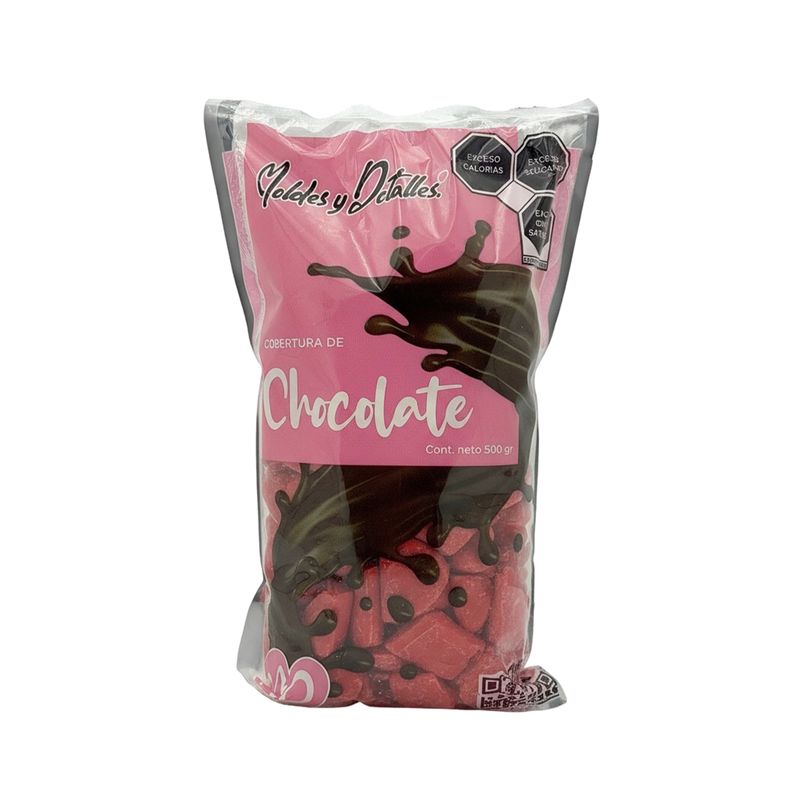 4008-R Cobertura De Chocolate Rojo