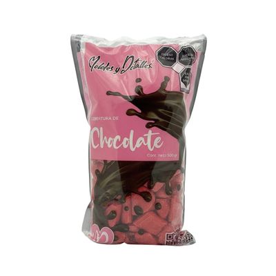 4008-R Cobertura De Chocolate Rojo