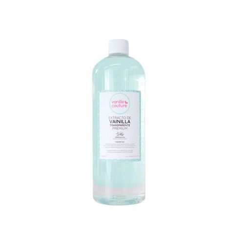 VC4-058 Extracto De Vainilla Transparente 100% Natural Extra (500 Ml) Vanille Couture