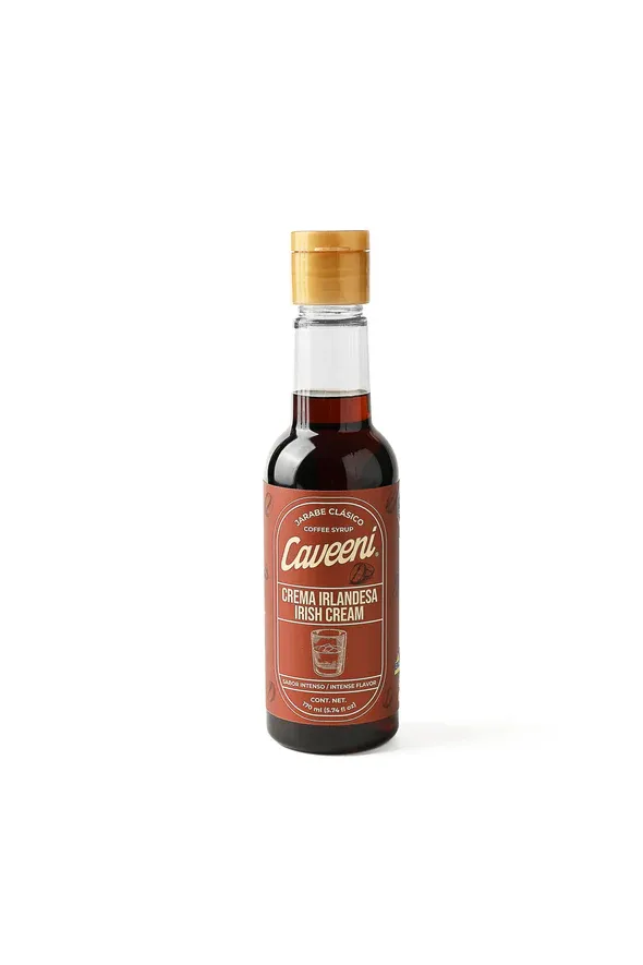 3143-180 CAVEENI Jarabe Sabor Crema Irlandesa 170 Ml
