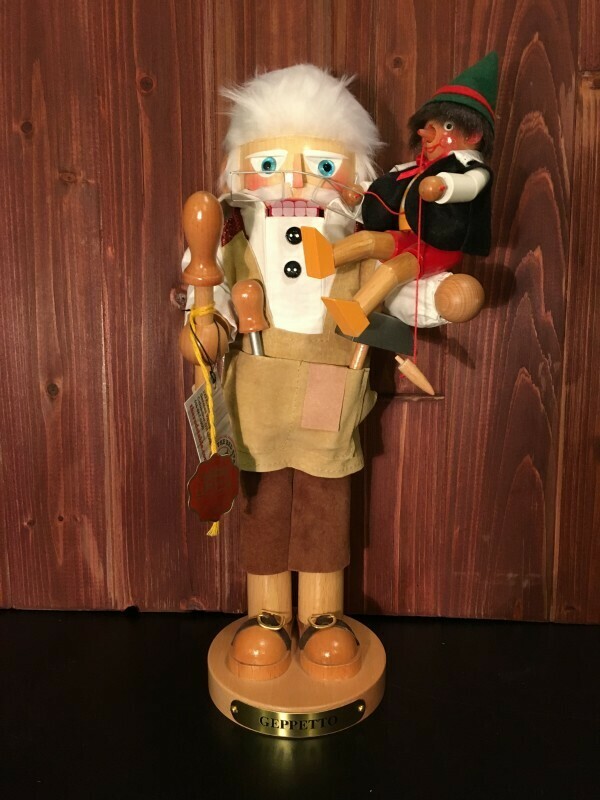 Geppetto & Pinocchio Nutcracker