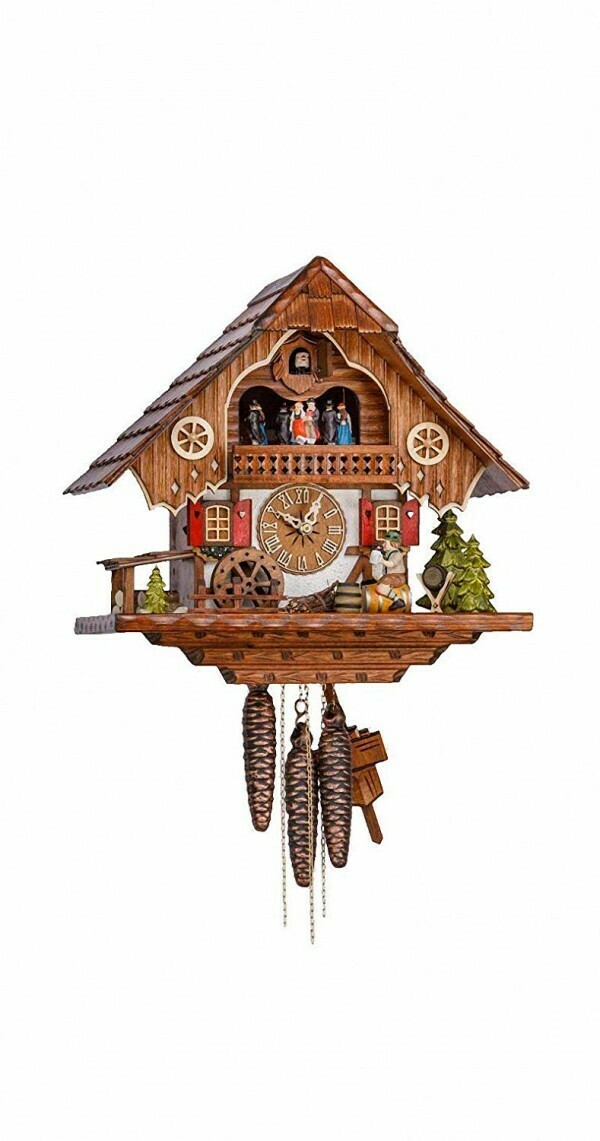 1-Day Bier Drinker Chalet Music & Dancers Cuckoo Clock 1-Day Bier Drinker Chalet Music & Dancers Cuckoo Clock