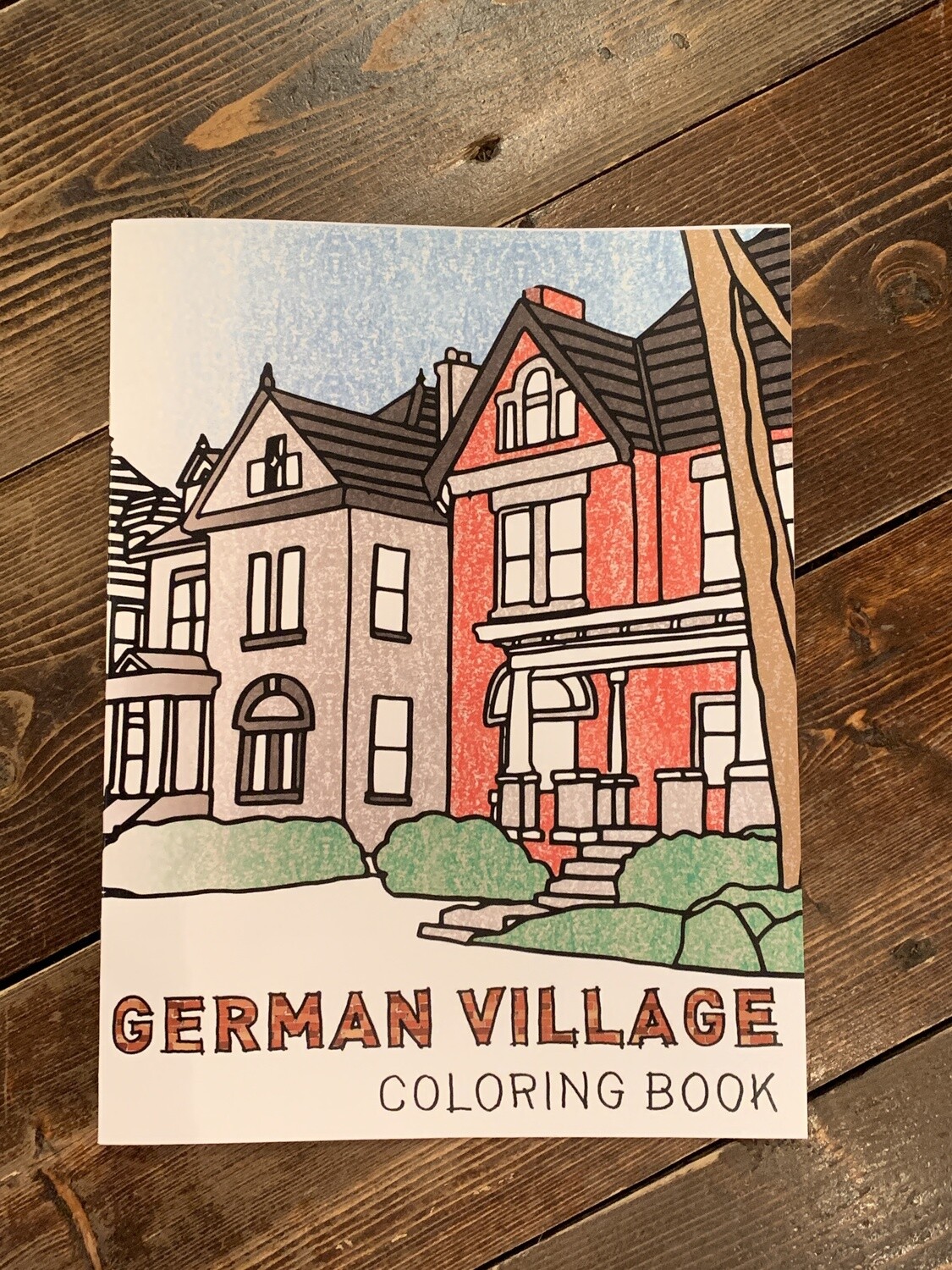 German Village Coloring Book