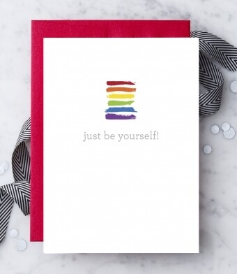 Just be yourself! Greeting Card