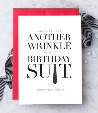 Another Year Another Wrinkle Greeting Card