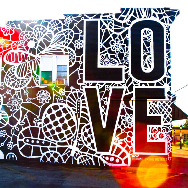 Love Blooms Mural