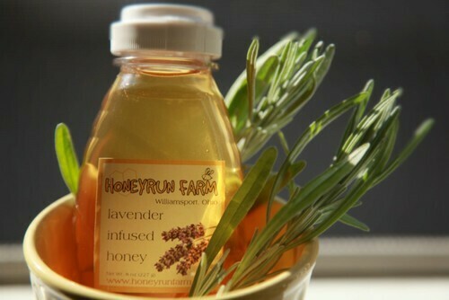 Raw Lavender infused Honey