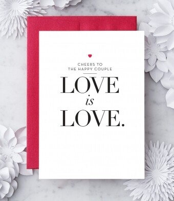 LOVE is LOVE Greeting Card