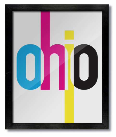 Ohio CMYK Print